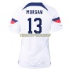 Original Fußballtrikot USA MORGAN 13 Heimtrikot WM 2022 Für Damen